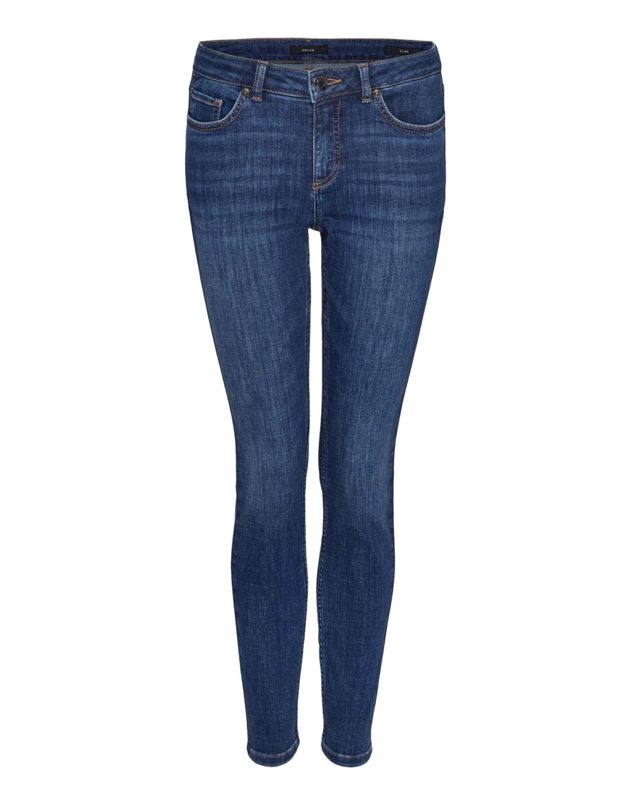 OPUS Damenjeans Elma strong blue