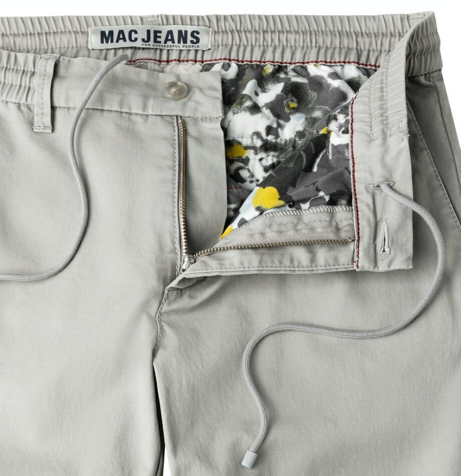 MAC JEANS - Chino-Hose Lennox Sport in Two-Tone Gabardine