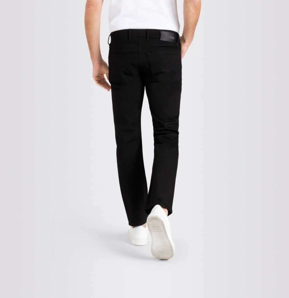 MAC Herren-Jeans Arne, Black Stretch Denim