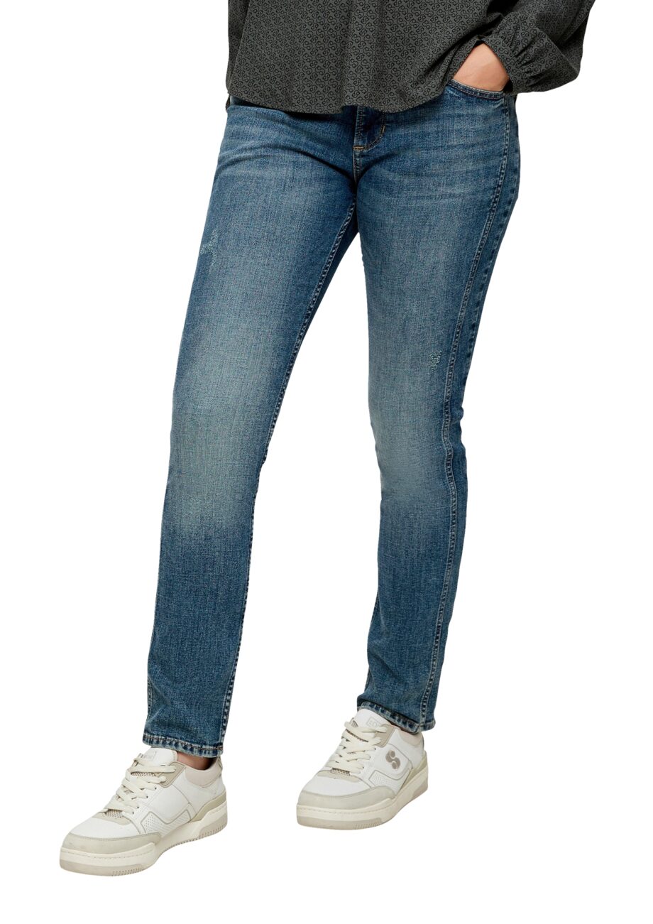 S. OLIVER Jeans-Hose Betsy blue