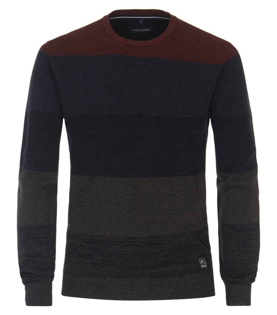 CASAMODA Herren Rundhals-Pullover