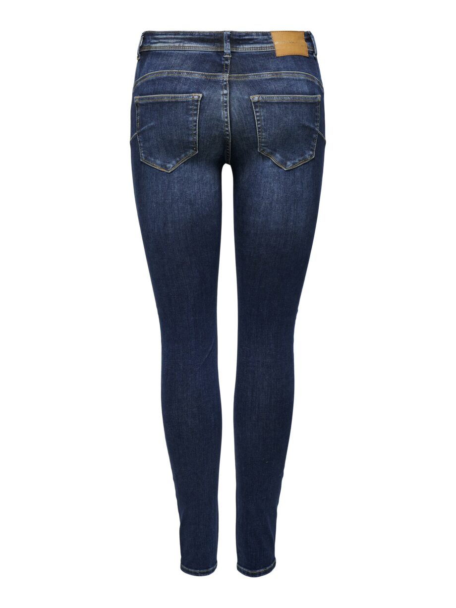 ONLY Skinny-Jeans PUSH SHAPE dark blue denim