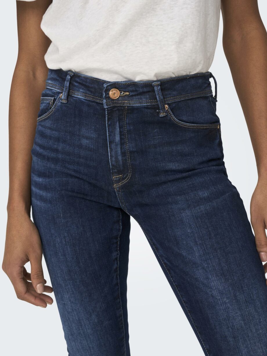 ONLY Skinny-Jeans PUSH SHAPE dark blue denim