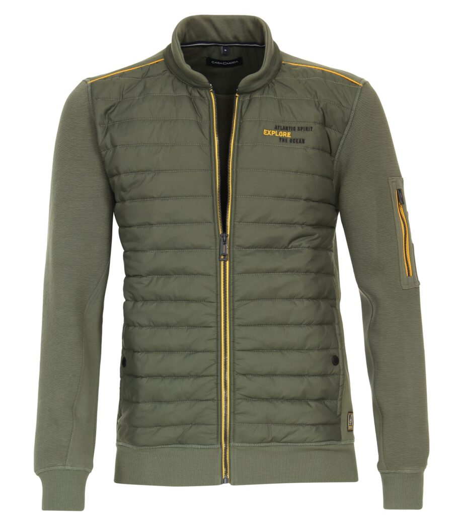 CASAMODA Men Sweatjacke Materialmix