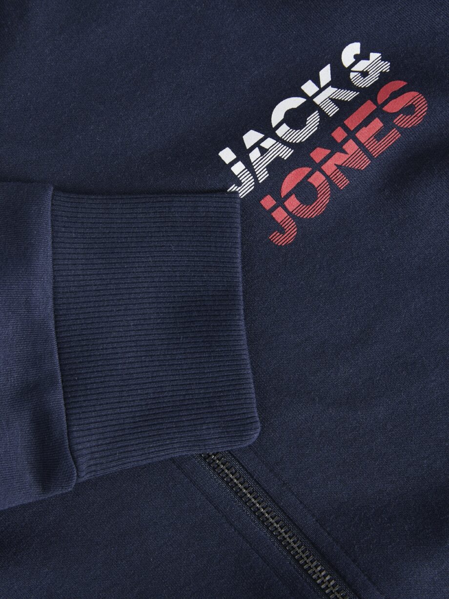 JACK&JONES Sweatjacke im College-Style JJATLAS SWEAT ZIP