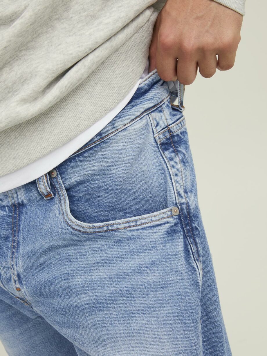 JACK&JONES Jeans Form JJIFRANK im weiten Tapered Fit