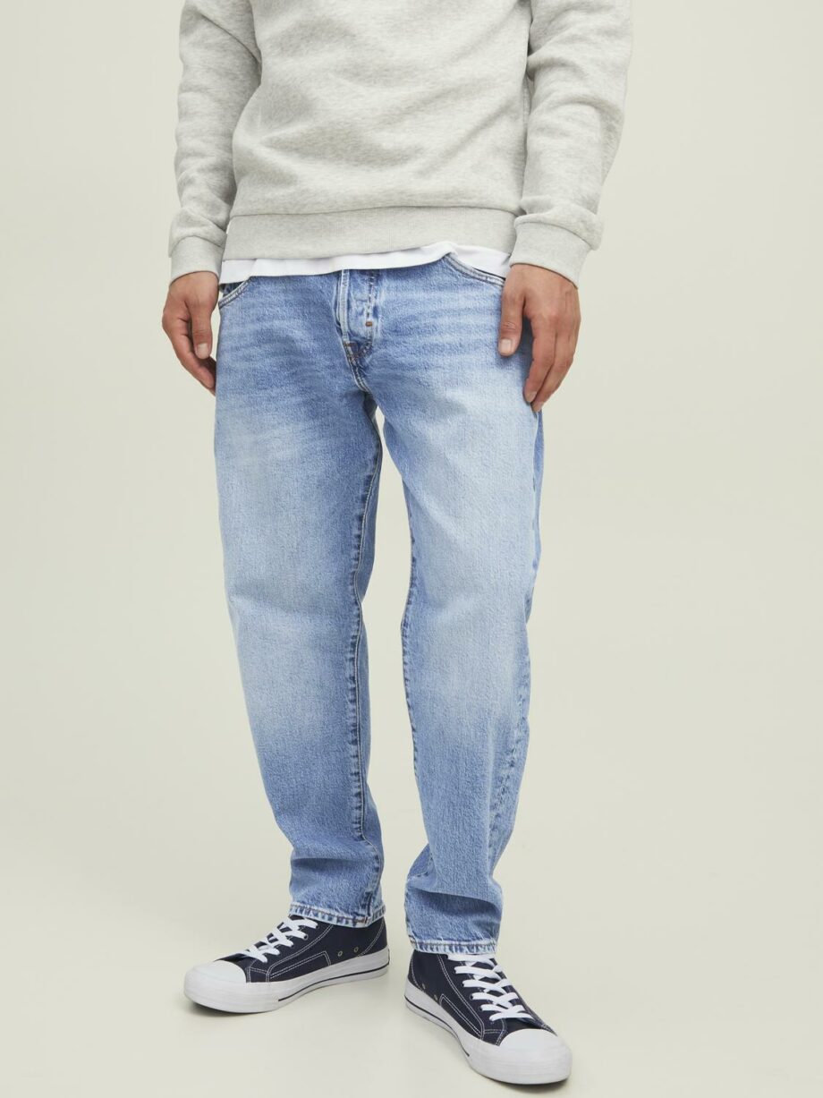 JACK&JONES Jeans Form JJIFRANK im weiten Tapered Fit