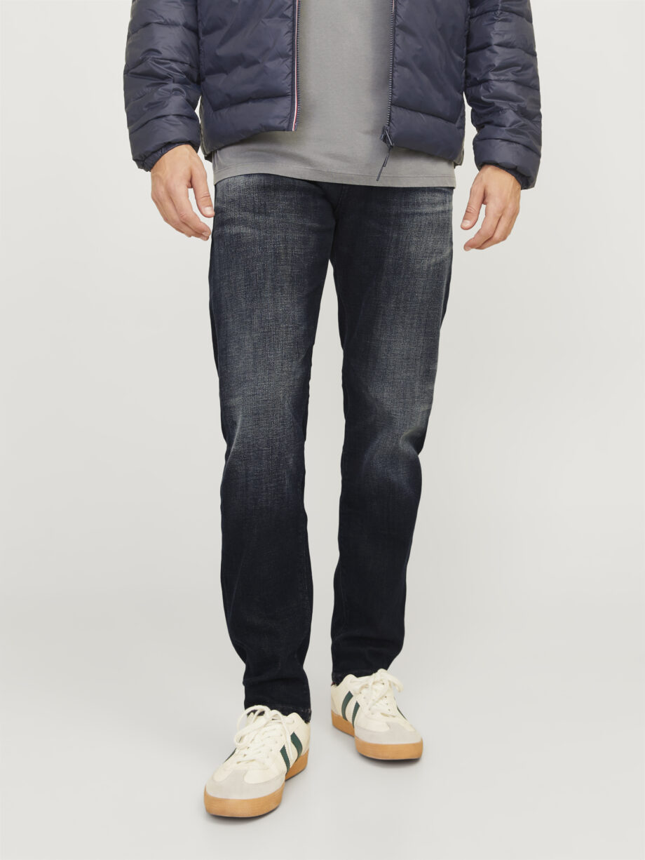 JACK&JONES Herrenjeans MIKE in blue black used