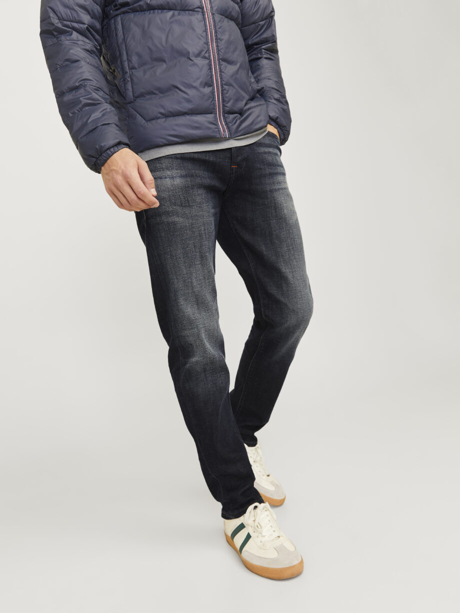 JACK&JONES Herrenjeans MIKE in blue black used