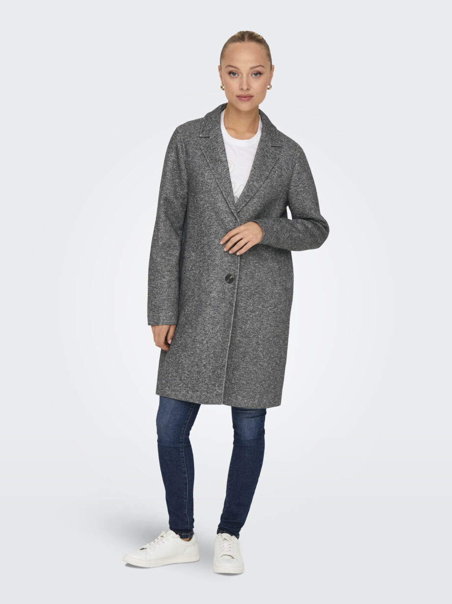 ONLY Damen Blazermantel in Wolloptik Sedona Life Carrie Coat