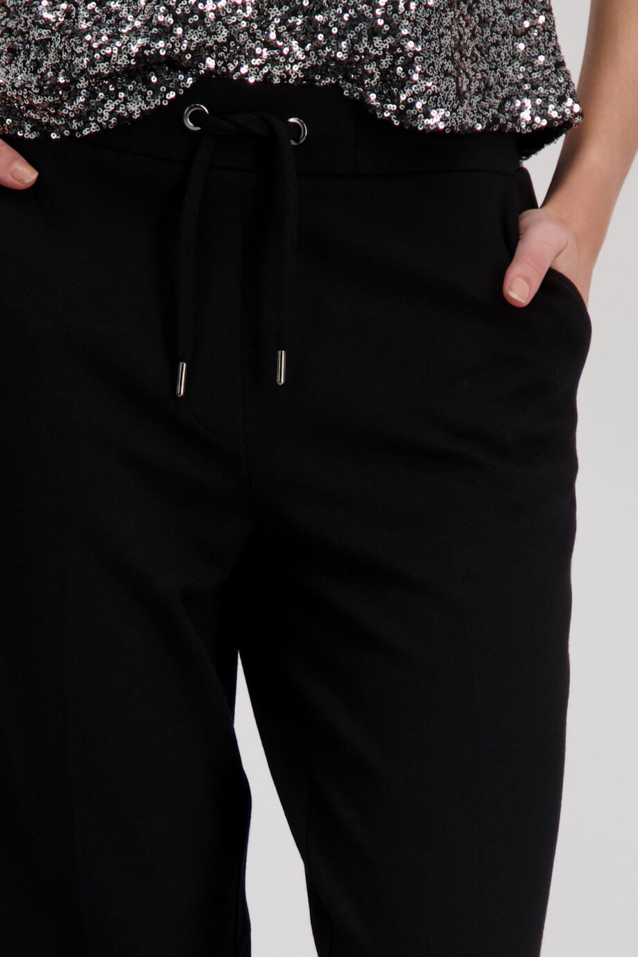 MONARI Damen Jogger-Hose mit Bindeband