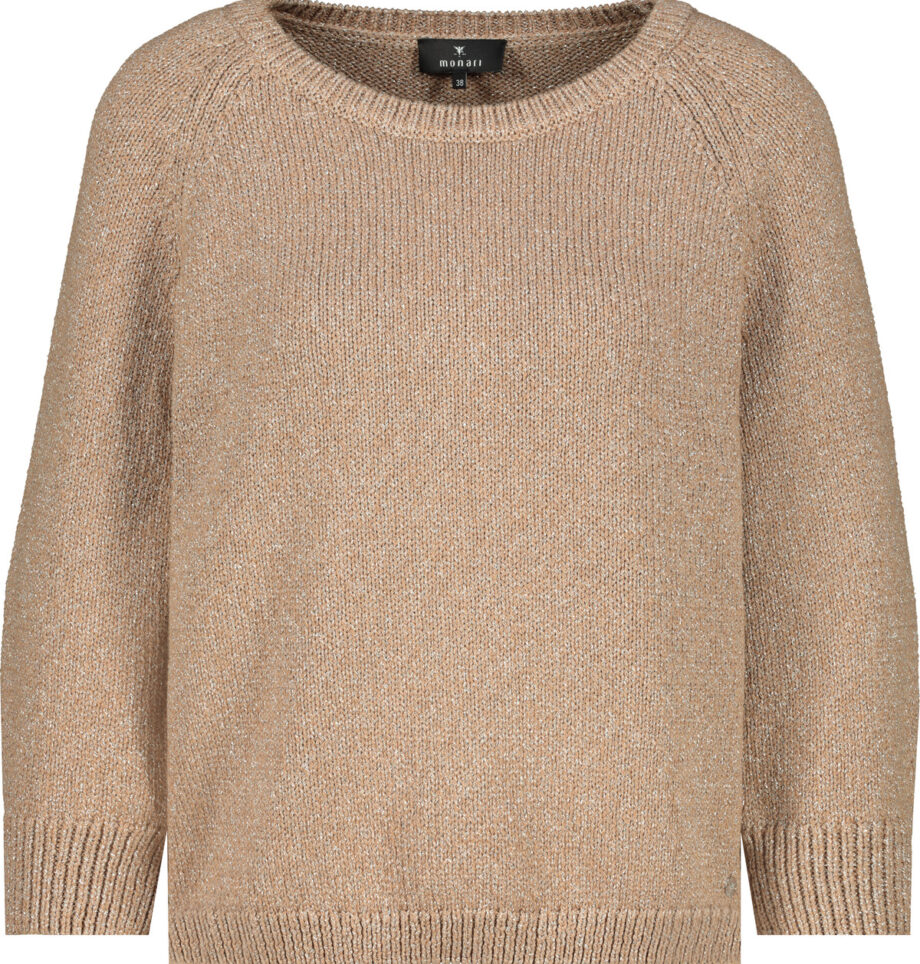 MONARI Damen Strickpullover mit Lurex