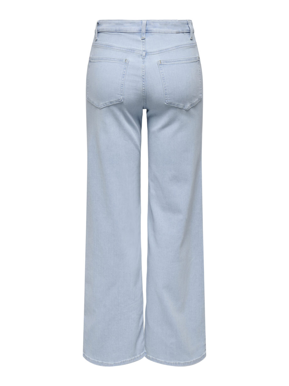 ONLY Damenjeans in Wide-Leg ONLMADISON BLUSH in hellem blue-bleach