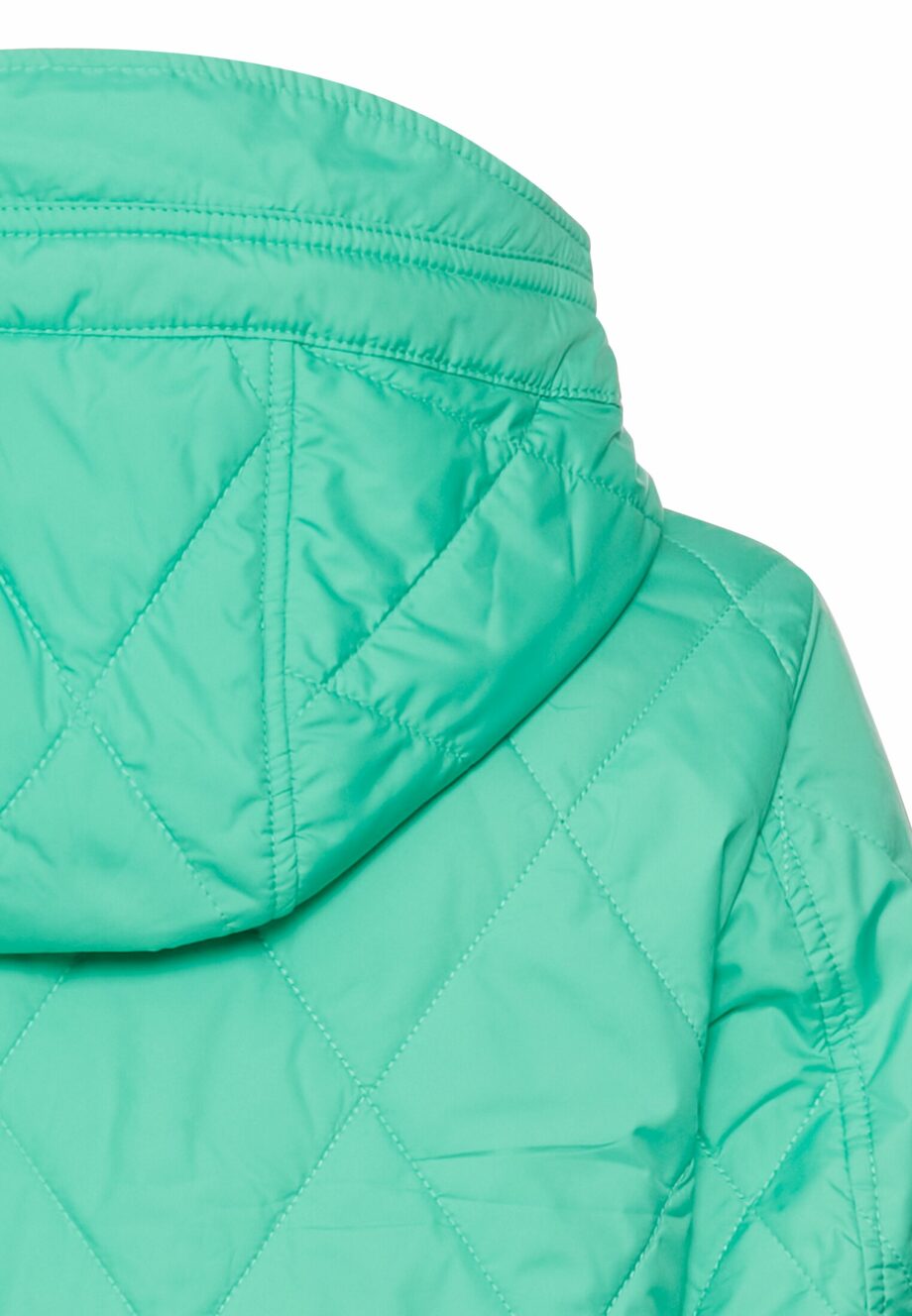 CAMEL ACTIVE Damen-Jacke mit Diamant Steppung in grün und weiß