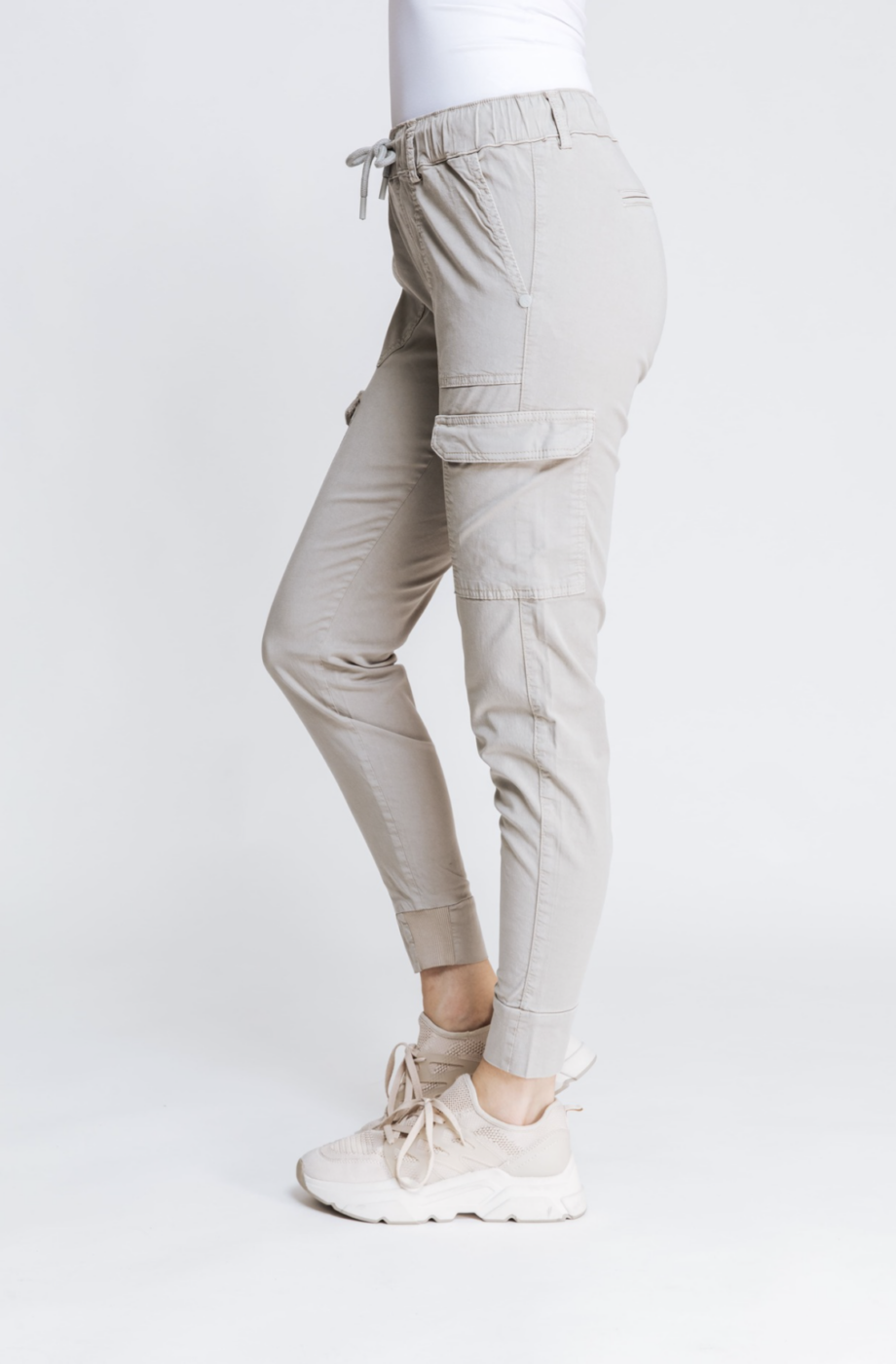 ZHRILL Damen Cargohose ZHDAISEY grey