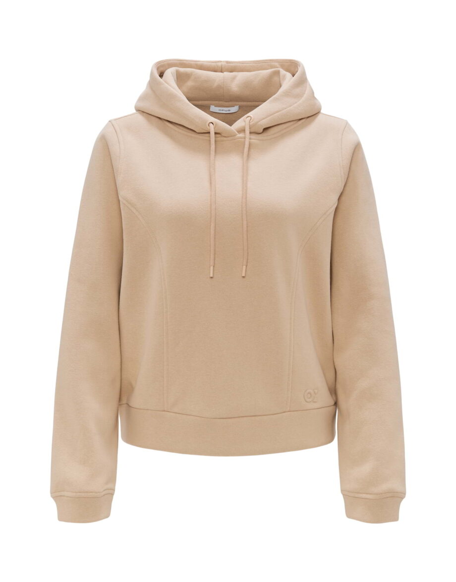 OPUS Damen Sweat mit Kapuze Gapu beige