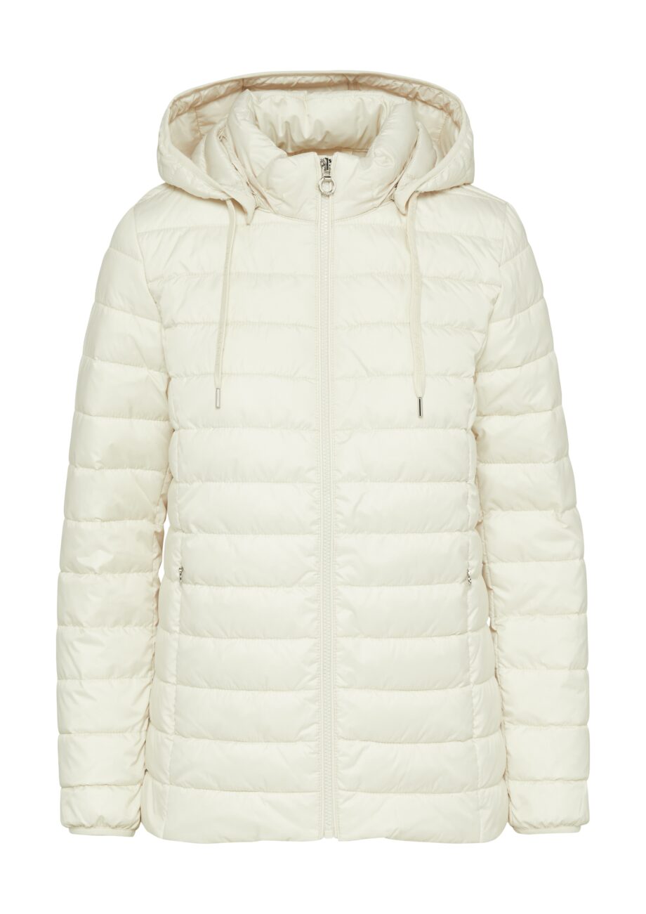 S. OLIVER Leichte Damen-Steppjacke mit abnehmbarer Kapuze