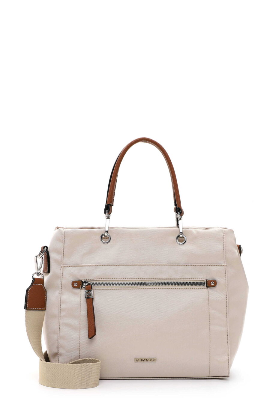 EMILY & NOAH Damen Tasche Shopper E&N Esther in beige