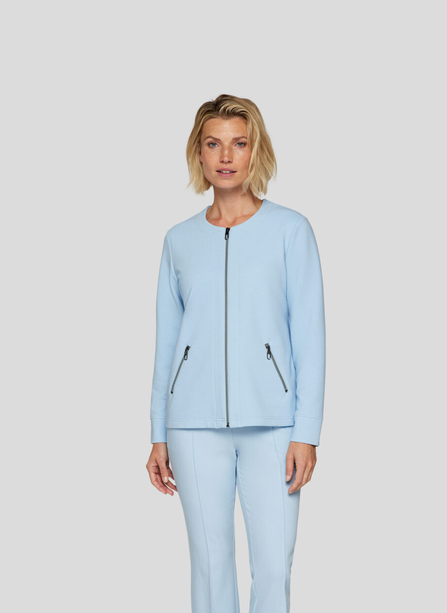 RABE Damen Indoor-Jacke in Blazerform in hellblau