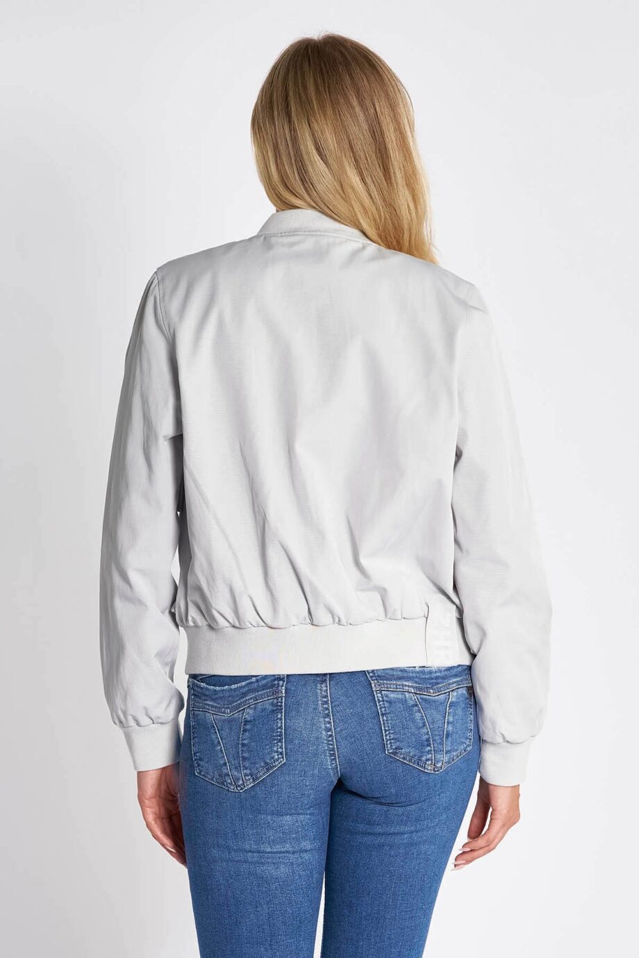 ZHRILL Damen Blouson ZHJULIE SOLID in silvergrey