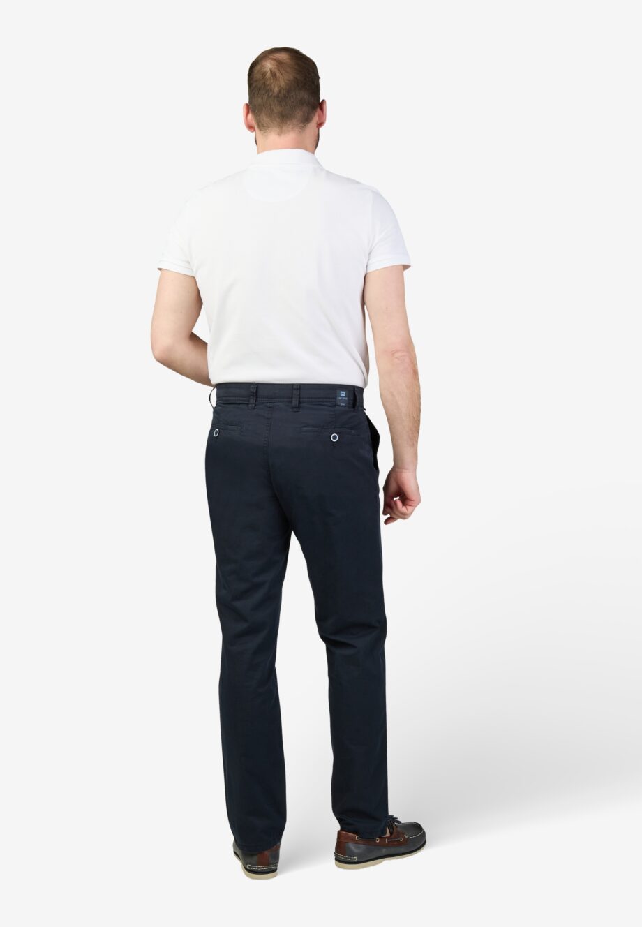 CLUB OF COMFORT Herren Baumwoll-Hose mit Flat-Front Garvey