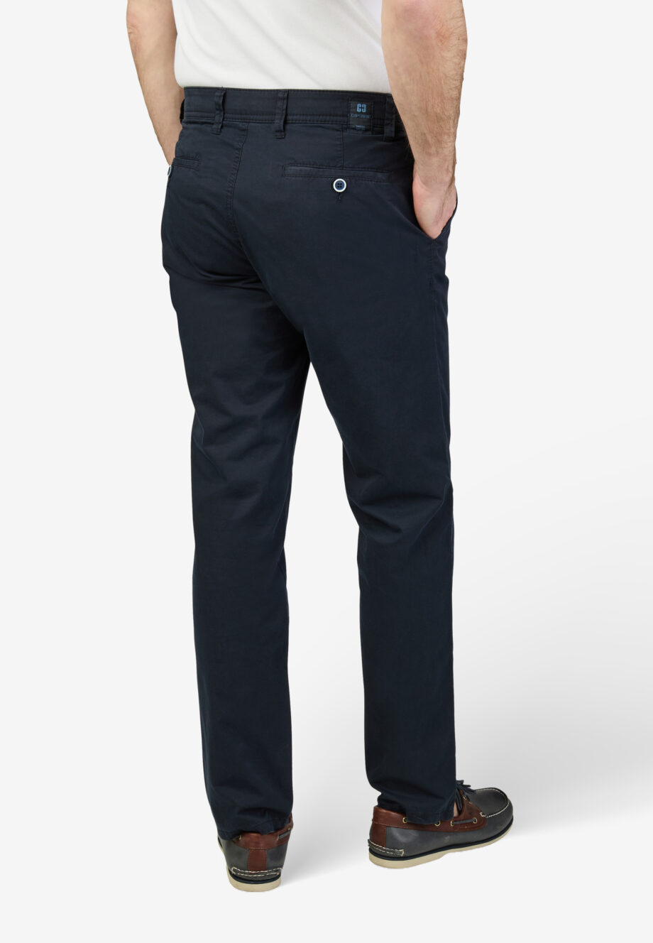 CLUB OF COMFORT Herren Baumwoll-Hose mit Flat-Front Garvey