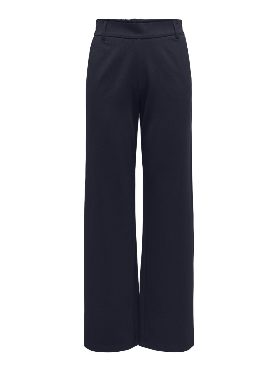 ONLY Damen Hose straight in Grau und Schwarz