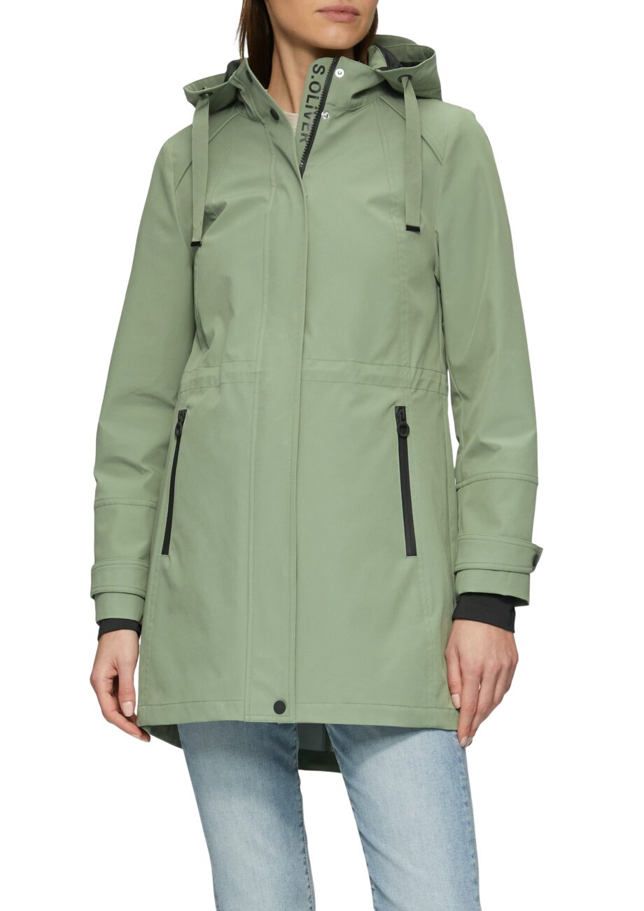 s.Oliver Damen Outdoor-Jacke in grün