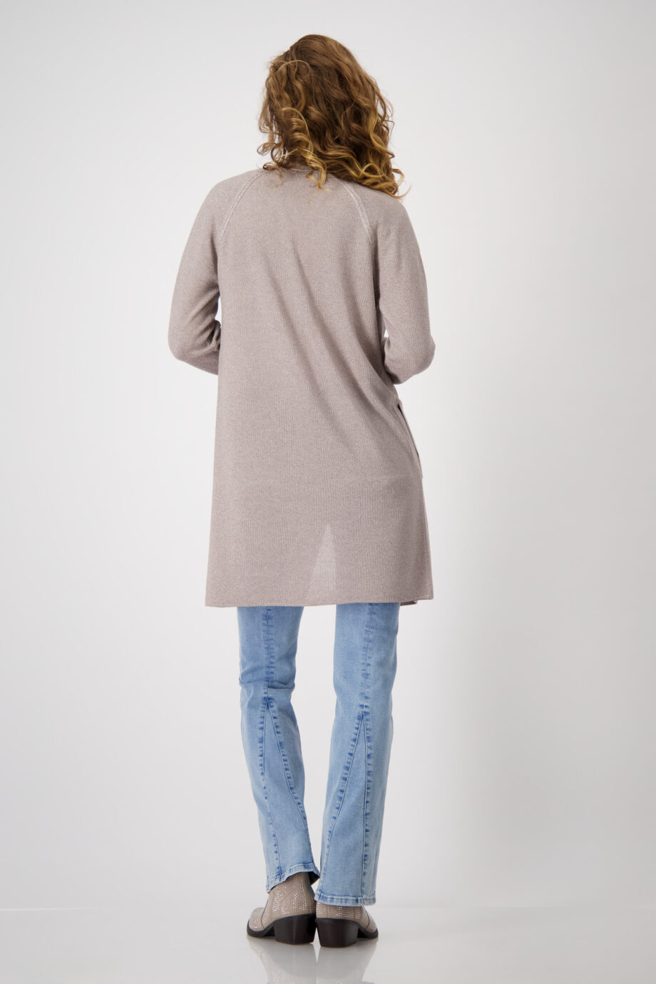 MONARI Damen Stricküberwurf mit Lurex