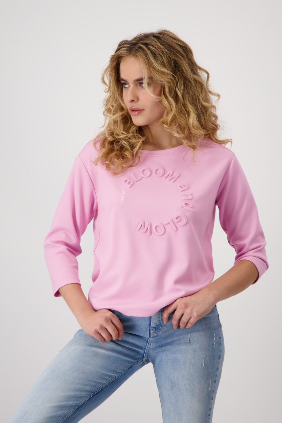 MONARI Damen Pullover langarm in Rosa