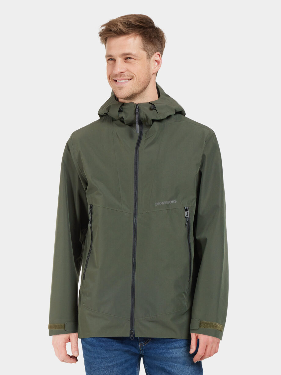 DIDRIKSONS Herren Funktionsjacke BASIL in deep green