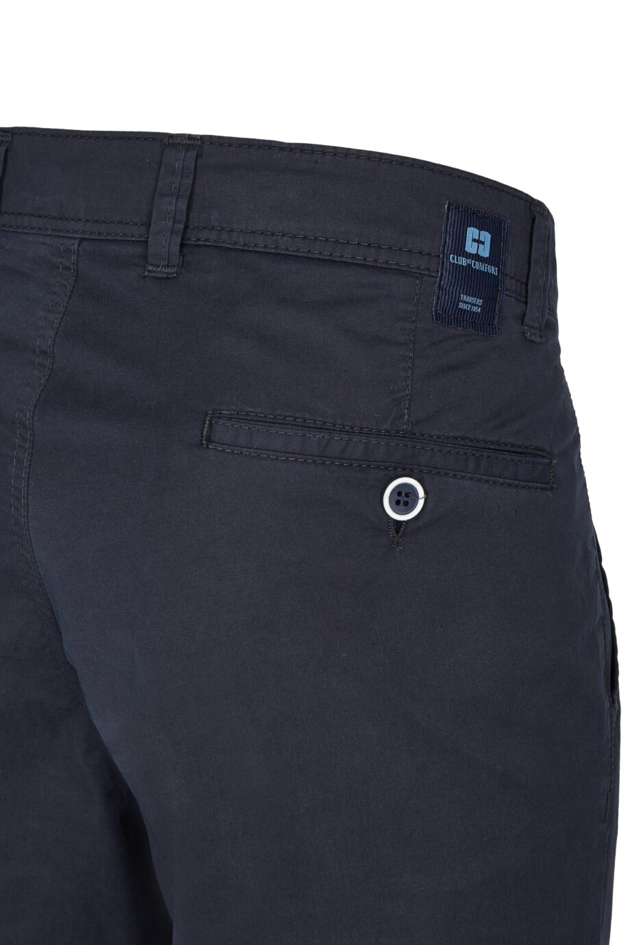 CLUB OF COMFORT Herren Baumwoll-Hose mit Flat-Front Garvey