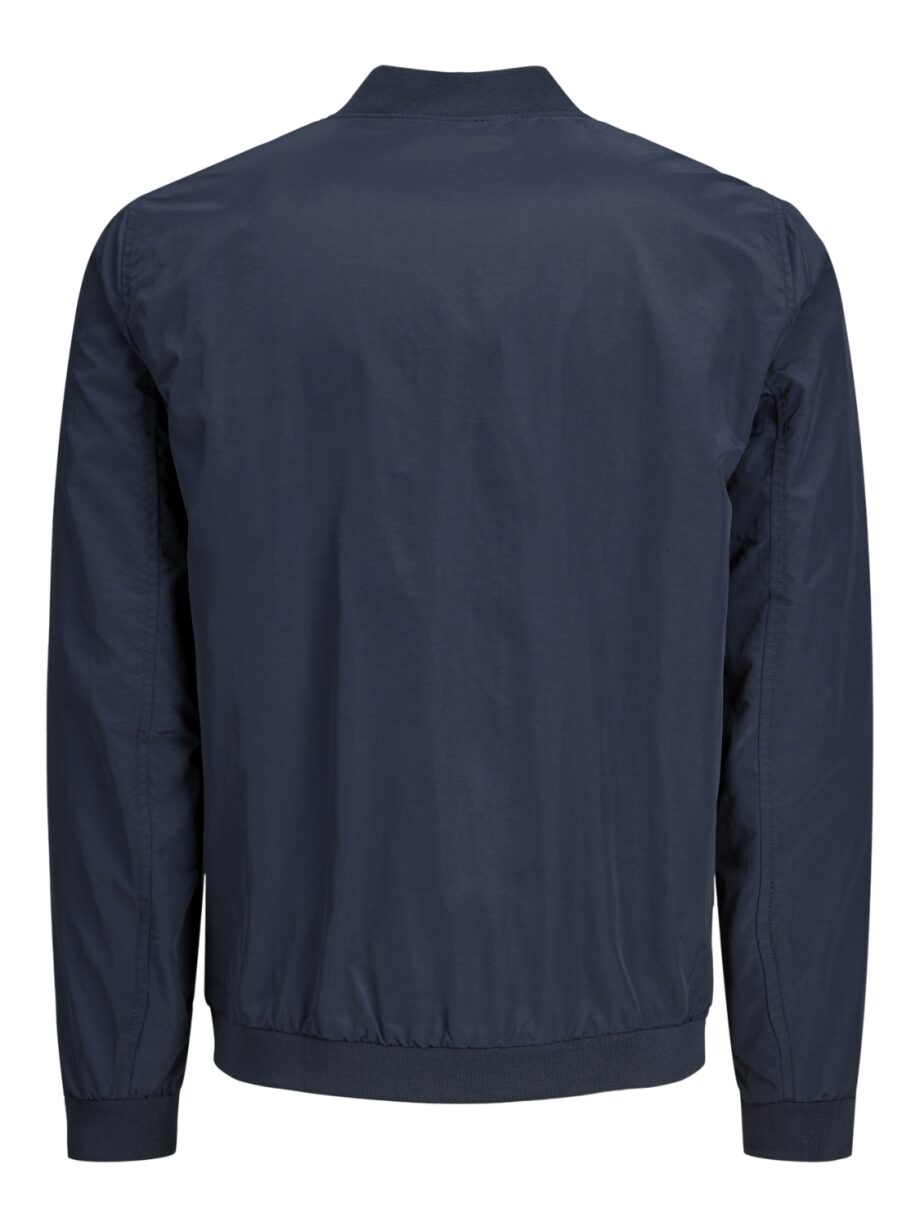 JACK&JONES Herren Blouson JJERUSH in Blau - navy und darkgrey